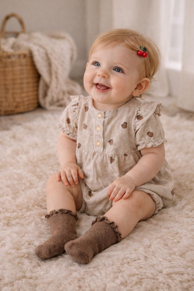 Plain Frill Socks
