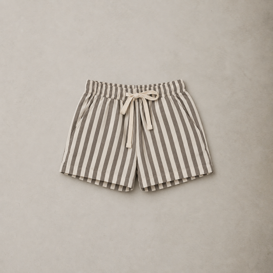 Chai Stripe Shorts
