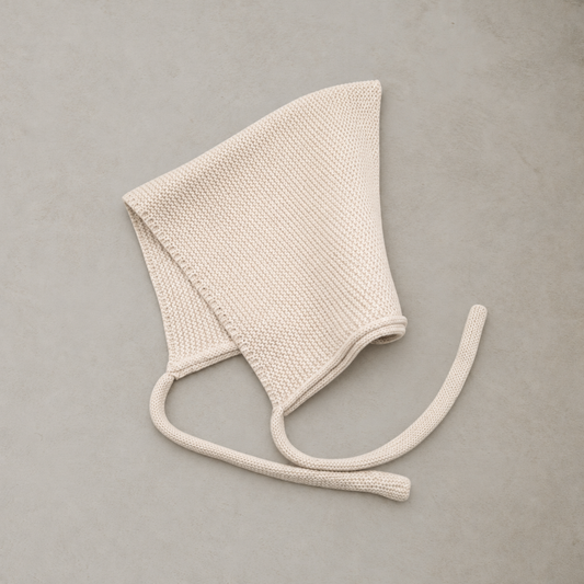 Waffle Knit Pixie Bonnet