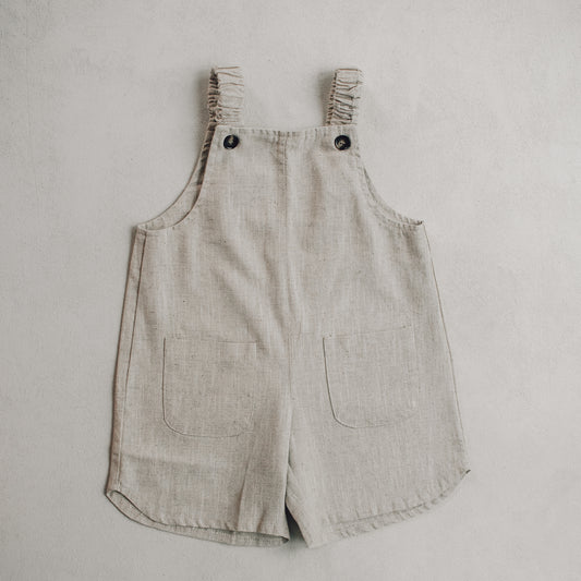 Acorn Pocket Playsuit - Oat