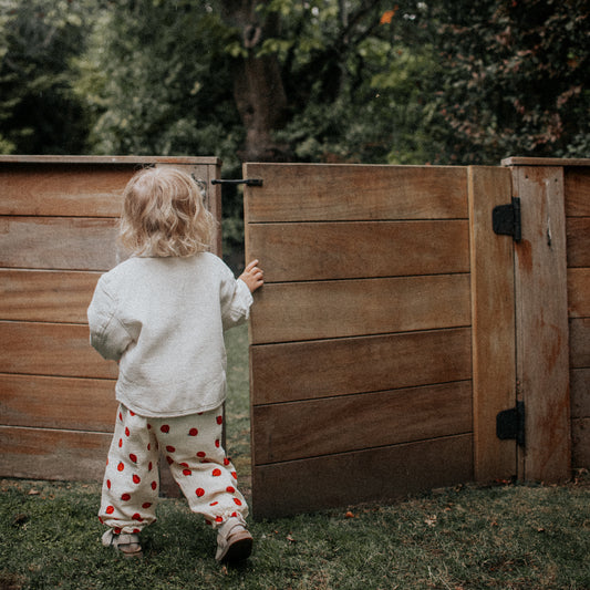 Breeze Cotton Trousers - Ladybug