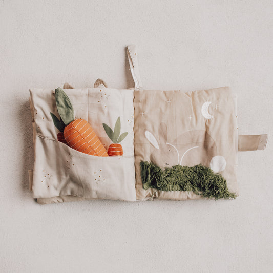 Bunny Tales Fabric Activity Book