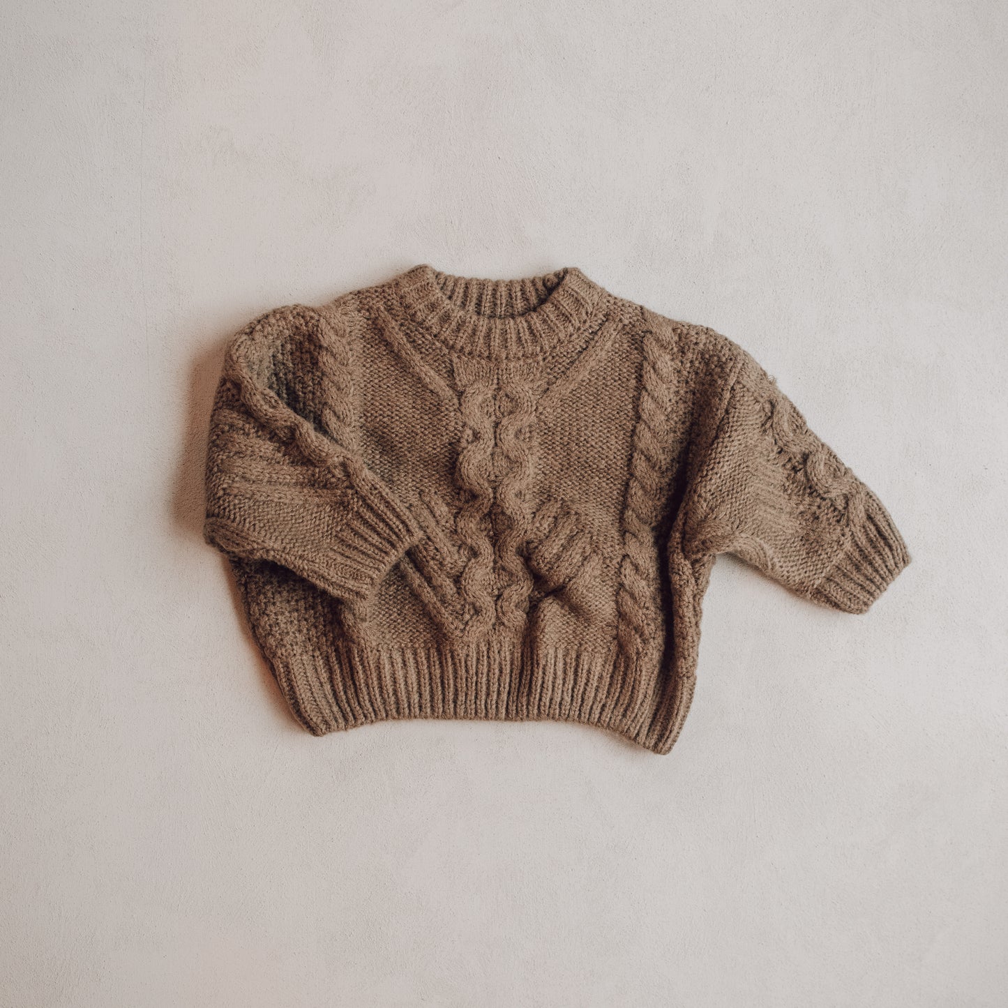 Almond Knit Sweater