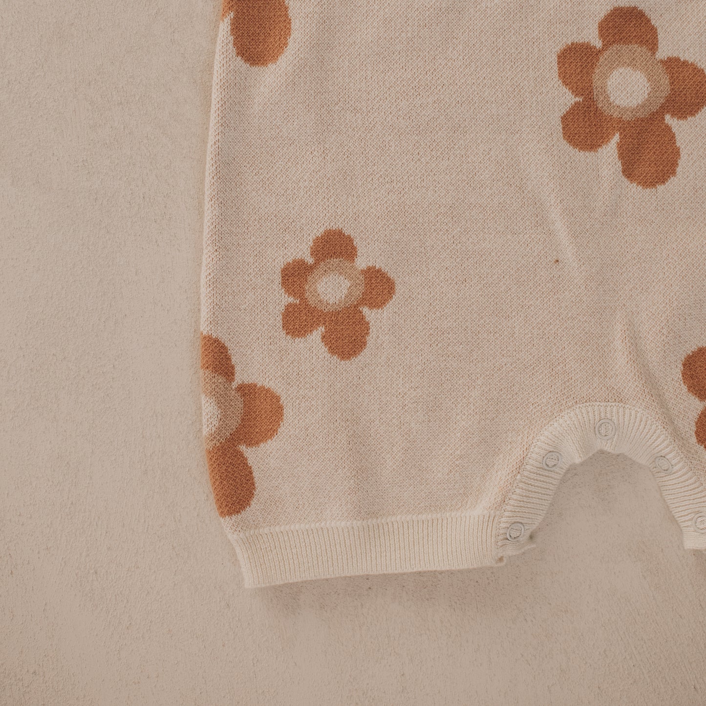Knit Romper - Wild bloom