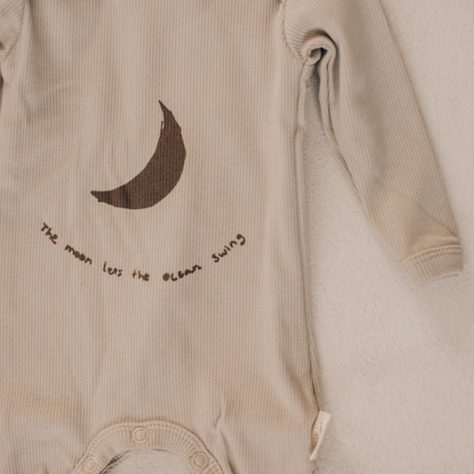 Moon Romper - Greige