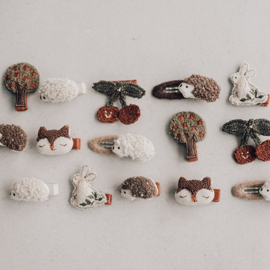 Woodland Hair Clips