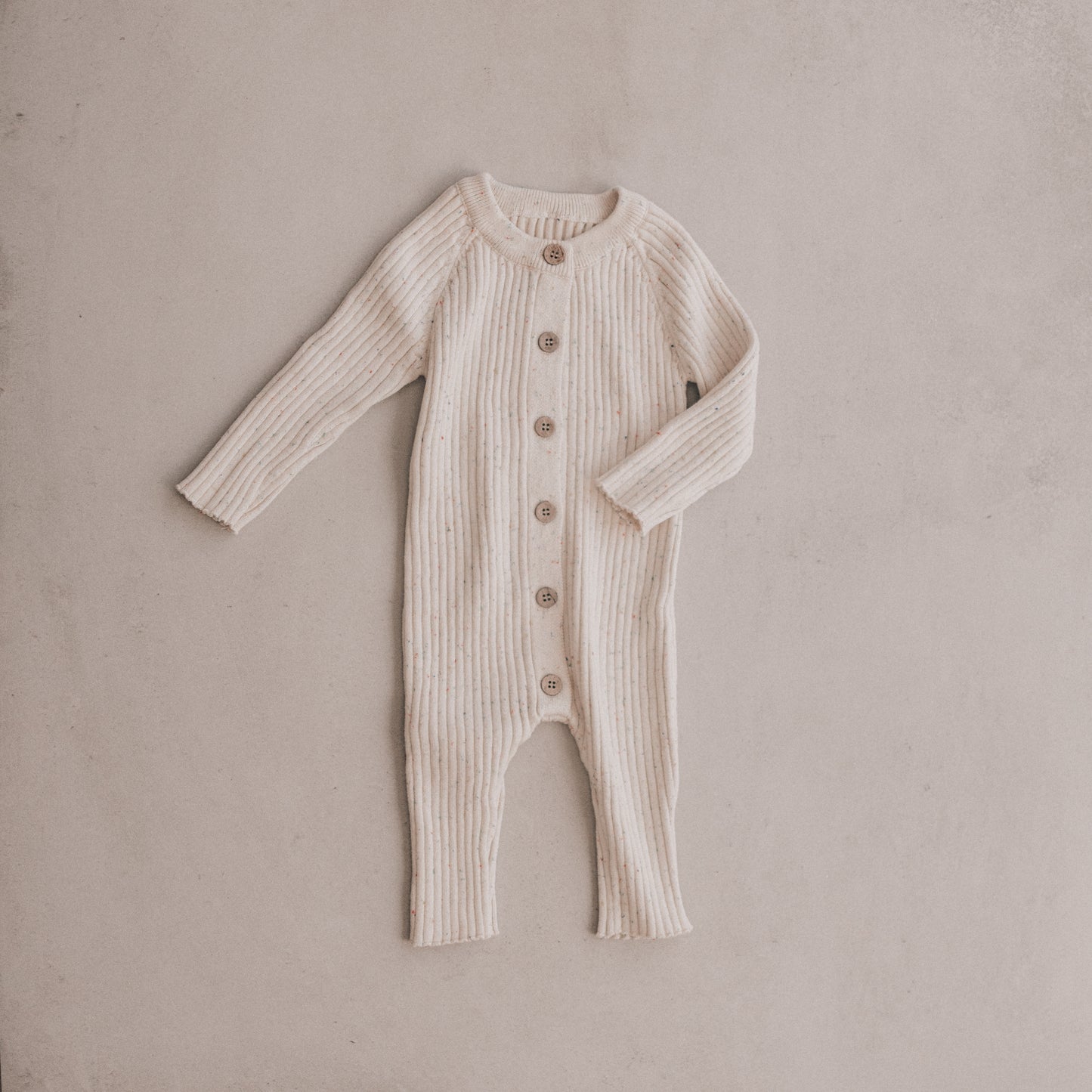 Sprinkle Ribbed Romper