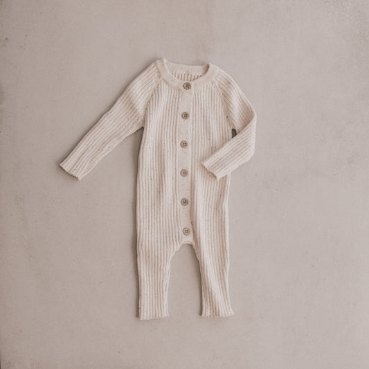 Sprinkle Ribbed Romper