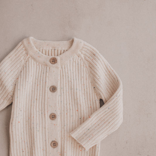 Sprinkle Ribbed Romper