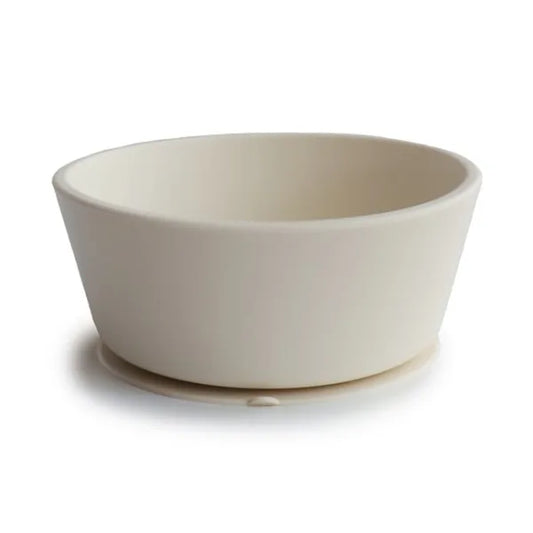 Silicone Suction Bowl - Ivory