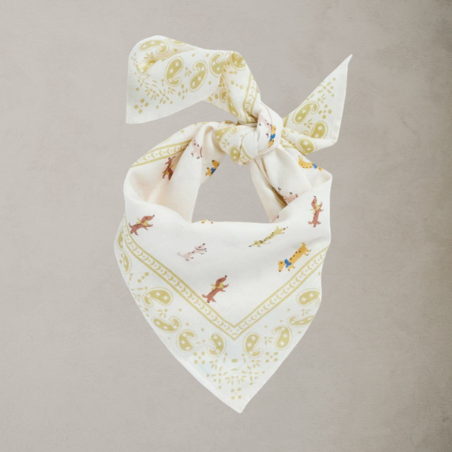 Ecru Dachshund Scarf