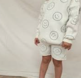 Mist Smiley Riley Shorts