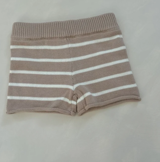 Fawn Stripe Quinn Shorts
