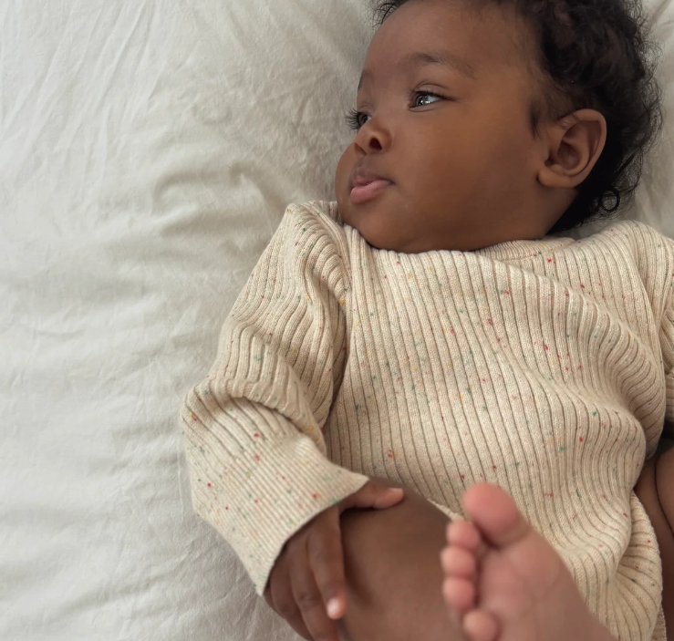 Noa Bodysuit - Rainbow Sprinkle Flecked