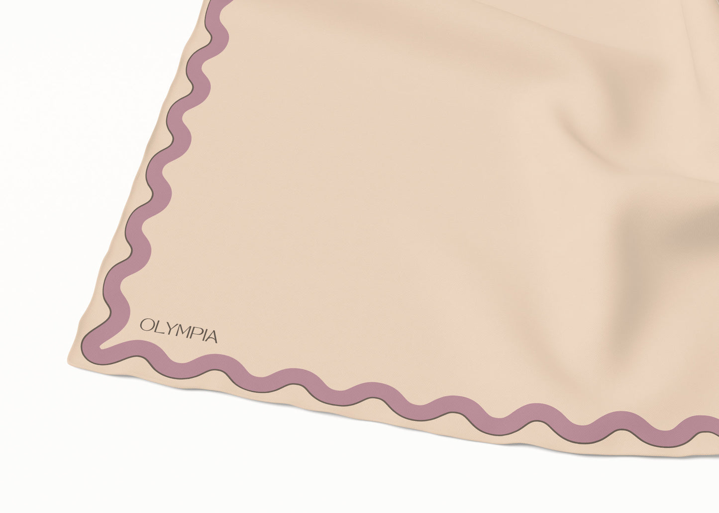 Sophie Scarf - Dusty Peach/Lavender
