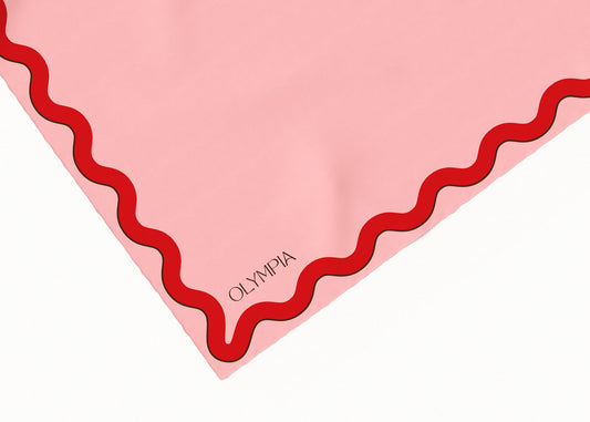 Sophie Scarf - Macaron/Cherry
