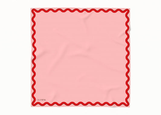 Sophie Scarf - Macaron/Cherry