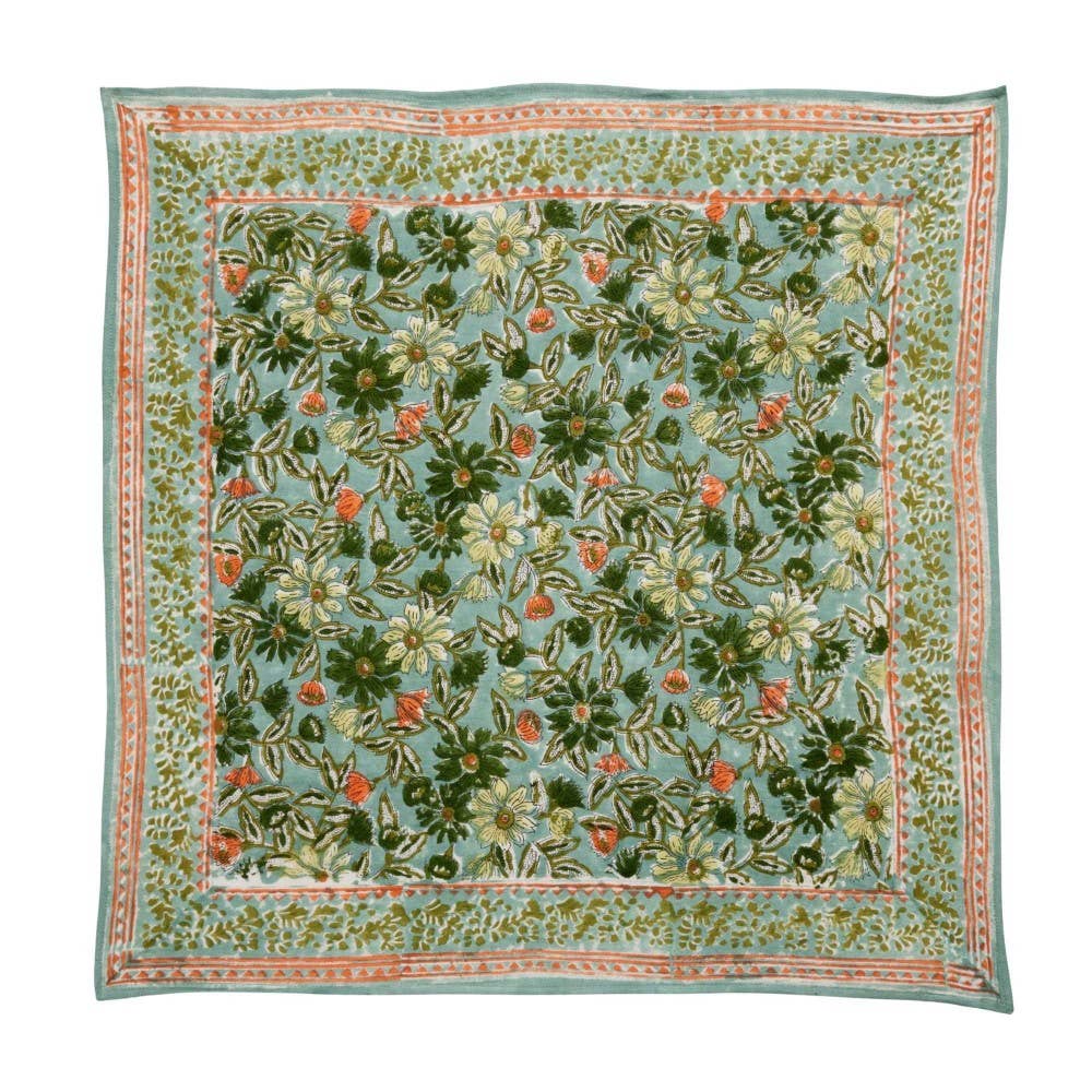 Meera Blue Green Scarf