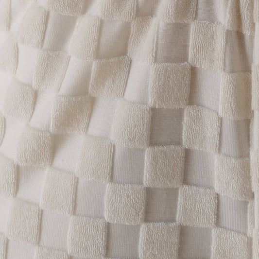 Terry T-Shirt Romper - Coconut Milk