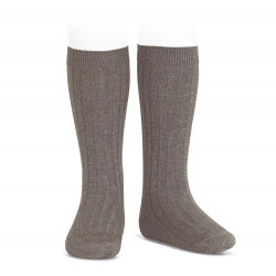 Basic Rib Knee High Socks TRUNK