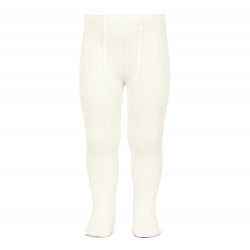 Basic Rib Tights BEIGE