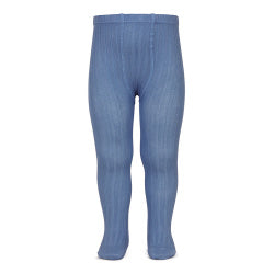Basic Rib Tights FRENCH BLUE