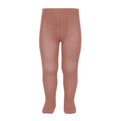 Basic Rib Tights TERRACOTTA