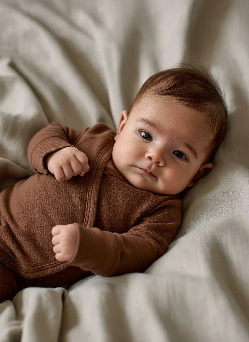 Crossover Bodysuit – Cinnamon