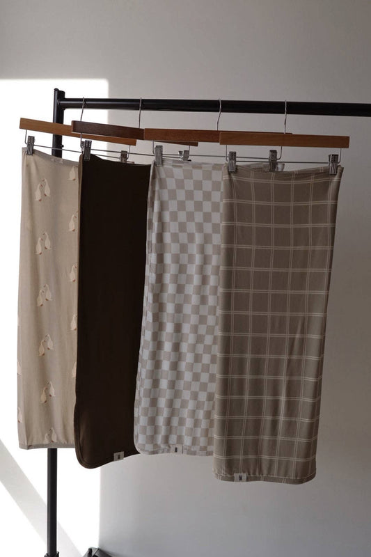 Bamboo Swaddle - Olive Green