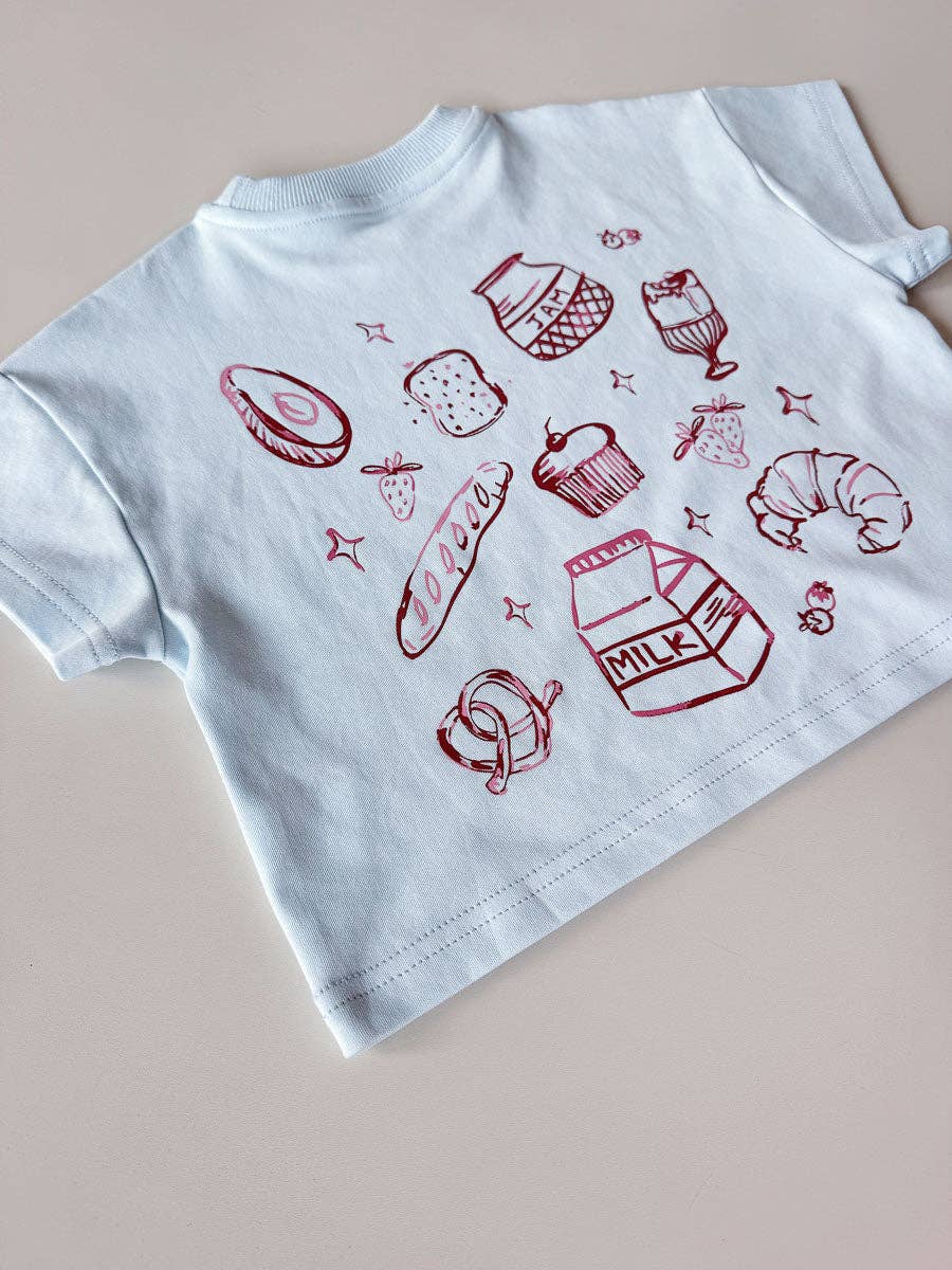 Breakfast Club Tee - Sky