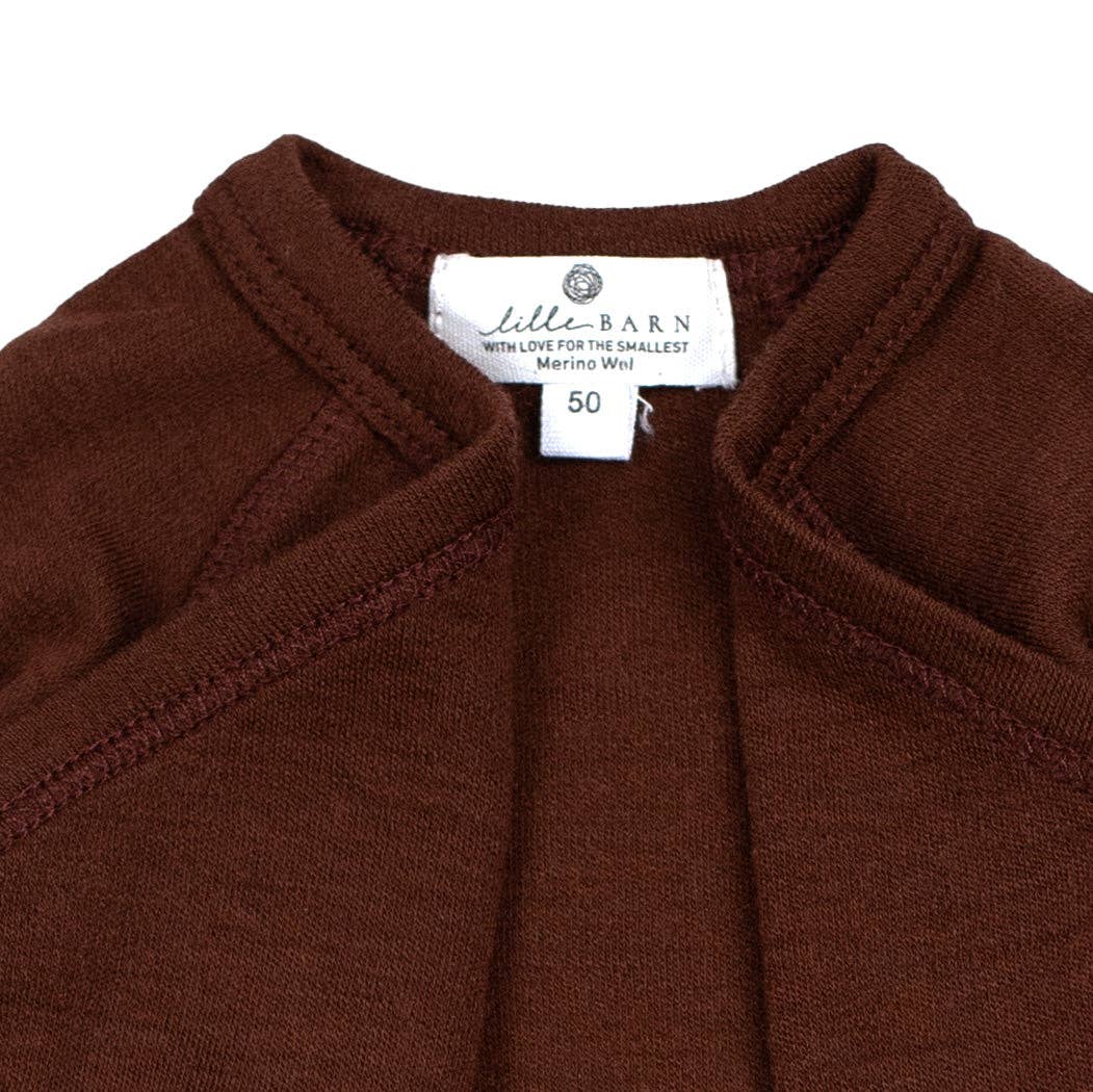 Crossover Bodysuit - Chocolate Fondant