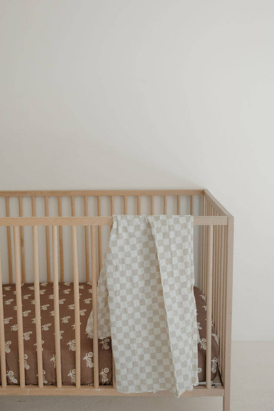 Muslin Swaddle - Checkerboard