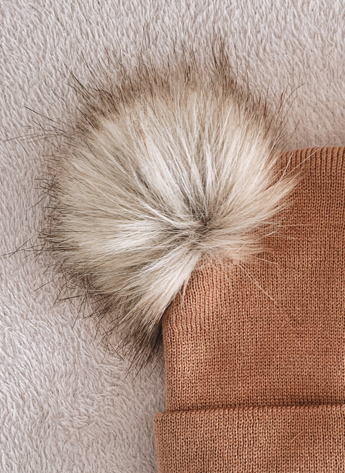 Double Pom Pom Beanie Hat