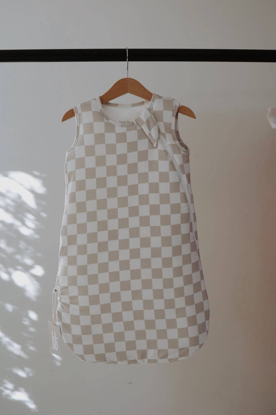 Bamboo Sleep Sack - Checkerboard