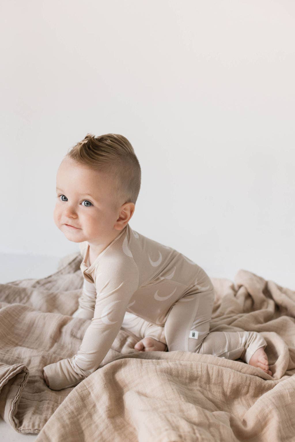 Bamboo Zip Pajamas - Luna