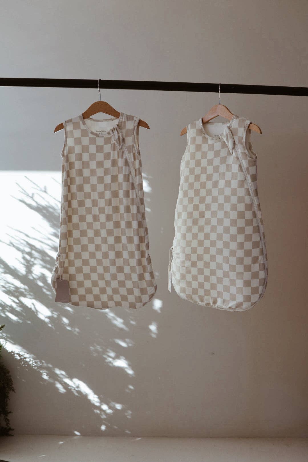 Bamboo Sleep Sack - Checkerboard