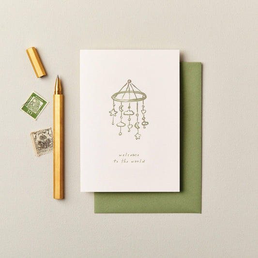 Welcome To The World Card