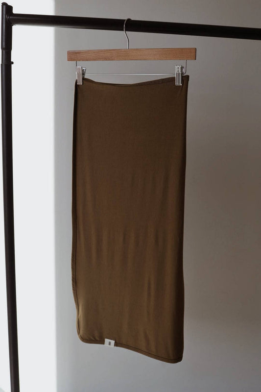 Bamboo Swaddle - Olive Green