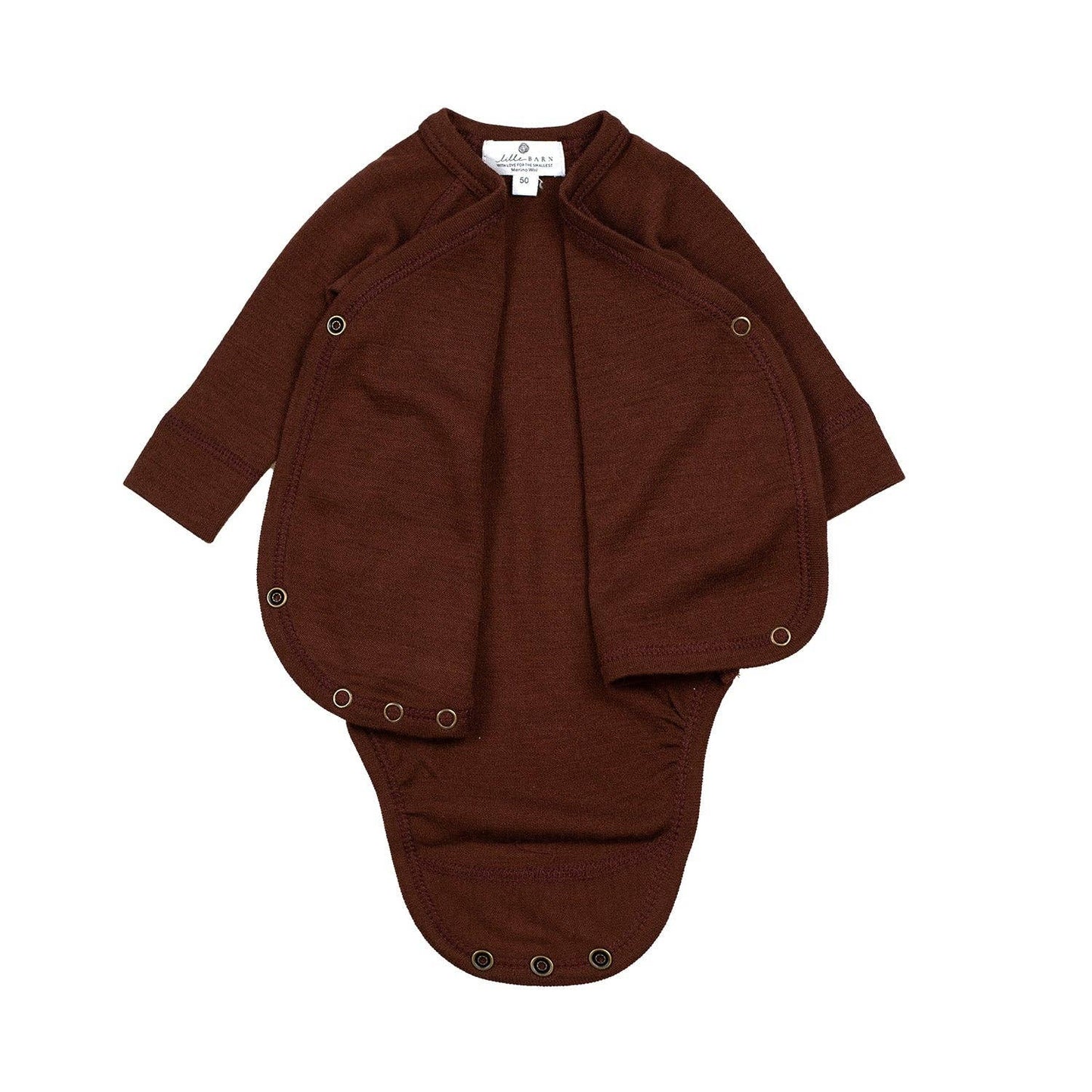 Crossover Bodysuit - Chocolate Fondant