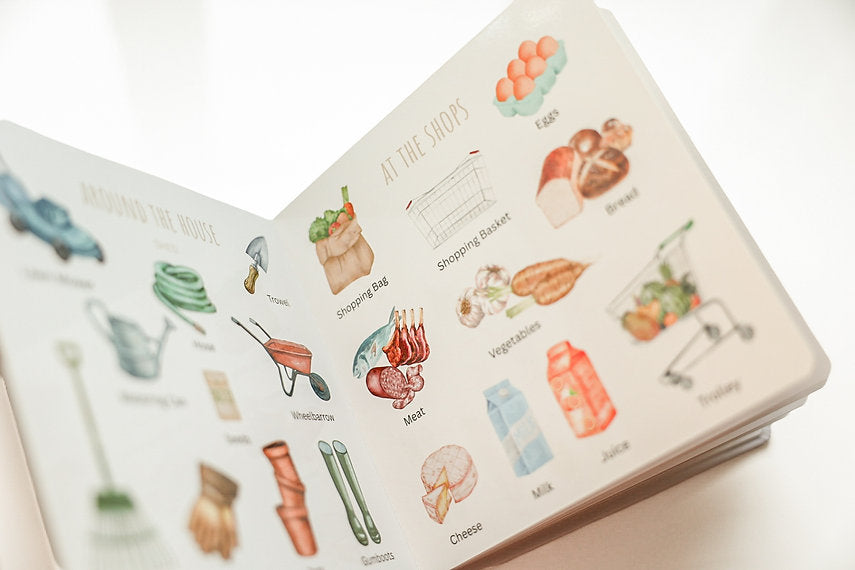 BABY'S FIRST WORDS Book