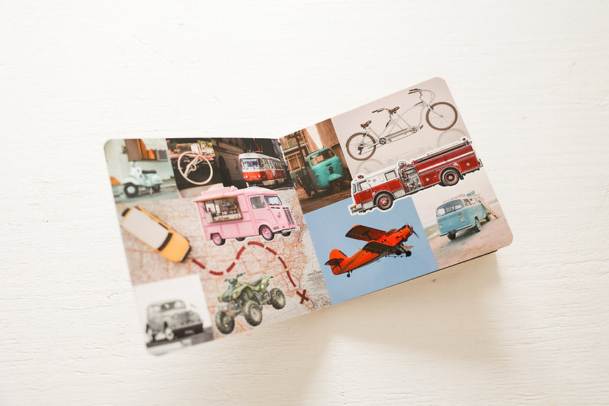THINGS THAT MOVE - Scrapbook Board Book