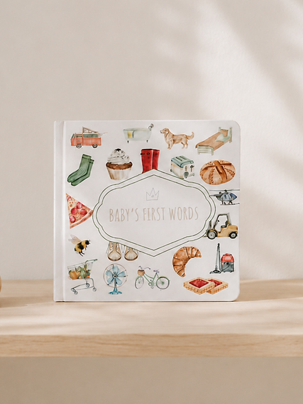BABY'S FIRST WORDS Book