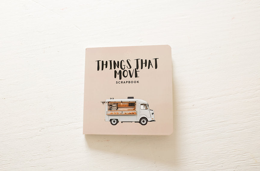 THINGS THAT MOVE - Scrapbook Board Book