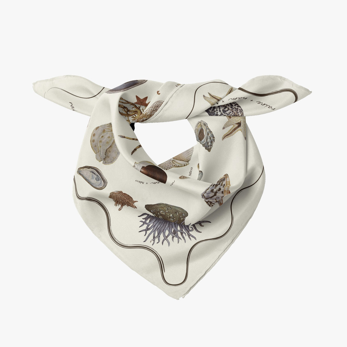 Mico x Raine + Roam - Sealife Scarf